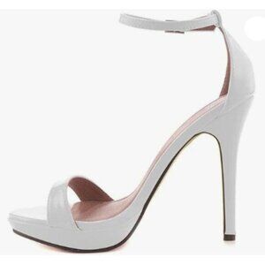 YDN Women Sexy Open Toe High Heel Sandals Ankle Strap Platform Pumps Dress